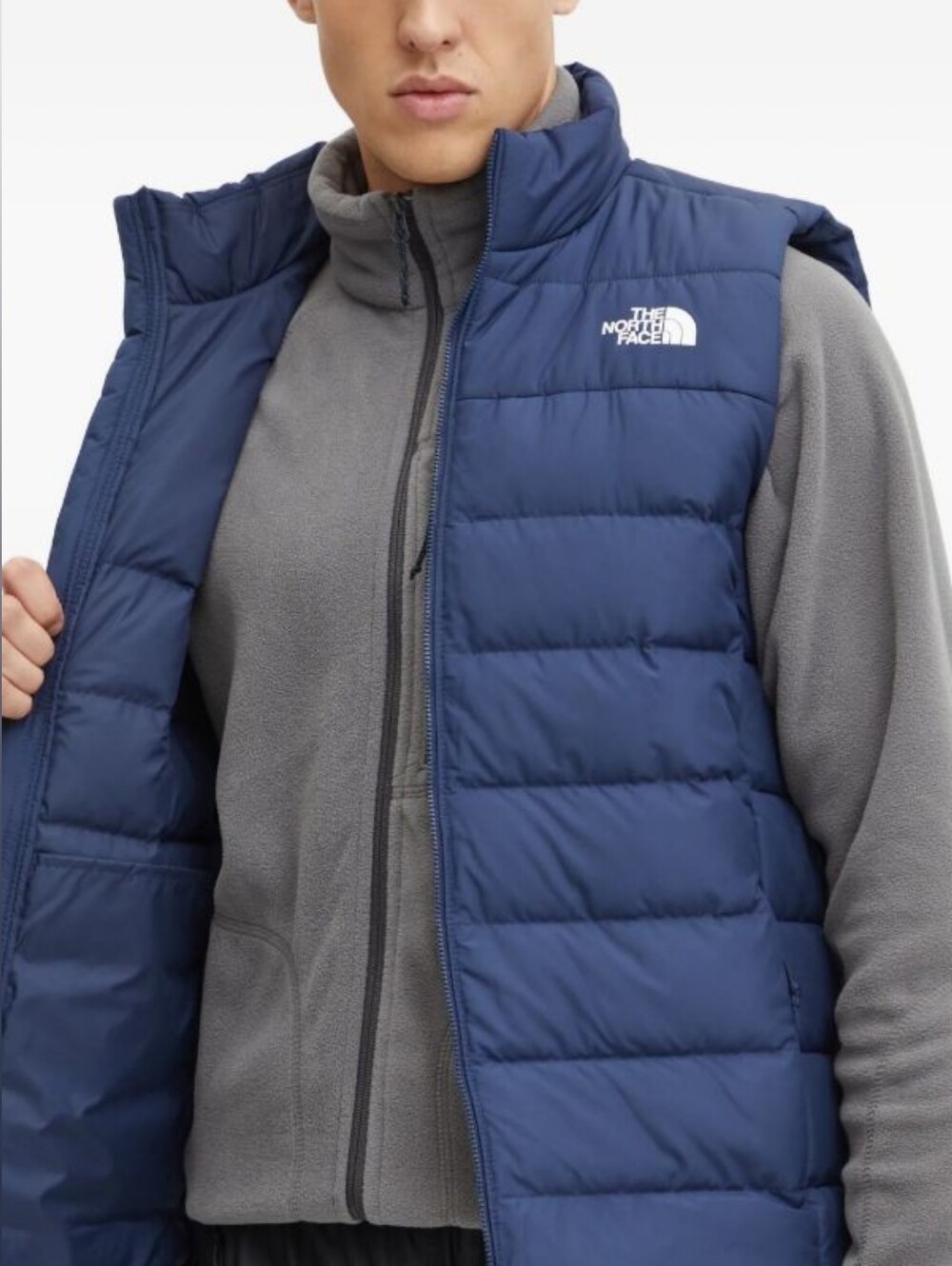 The North Face padded zipped gilet vest Men's Size xLarge